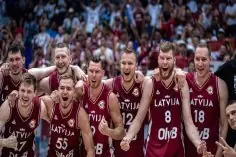 Latvia vs Slovakia. FIBA EuroBasket 2025 qualification match